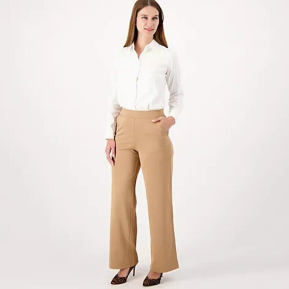 Isaac Mizrahi Live! Navy Regular Jacquard Knit - Picture 4 of 7